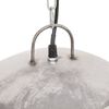 vidaXL H&auml;ngelampe Vintage Industriestil 25 W Silbern Rund 41 cm E27