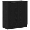 vidaXL Sideboard 3 pcs Schwarz Eichen-Optik Holzwerkstoff