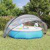 vidaXL Pool-Dome Transparent 430 x 430 x 210 cm PVC