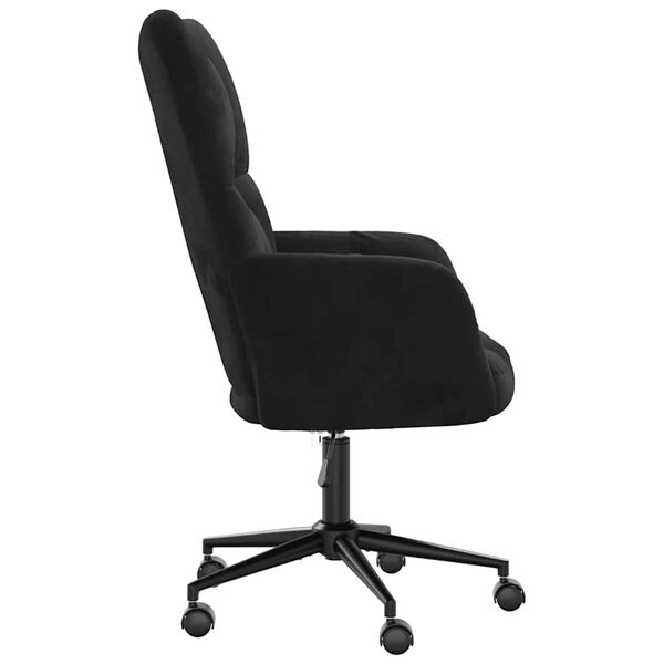 vidaXL Relaxsessel Schwarz Samt