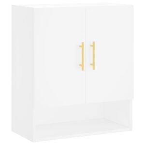 vidaXL Wandschrank Wei&szlig; 60x31x70 cm Holzwerkstoff