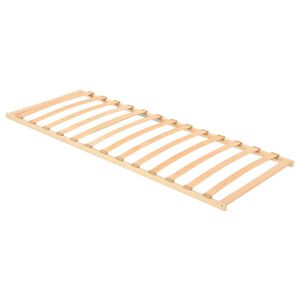 vidaXL Bett-Lattenrost Braun 70 x 190 cm Massivholz Buche