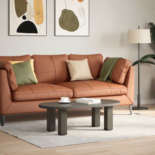 vidaXL Couchtischbeine 4 Stk. Naturstahl 30-32 cm Stahl