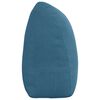 vidaXL R&uuml;cken Kissen Blau 200 x 24 x 50 cm Samt