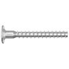 vidaXL Confirmat-Schrauben 5000 pcs Silber Metall