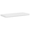 vidaXL Schaumstoffmatratze 75 x 190 cm Wei&szlig;