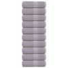 vidaXL Wascht&uuml;cher FROGN 10 Stk. Grau 30x30 cm 360 g/m&sup2;