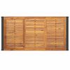 vidaXL Garten Essgruppe 7 pcs Grau und Braun Poly-Rattan