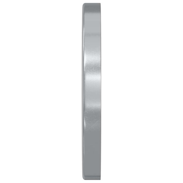 vidaXL Unterlegscheiben 2 pcs Silber 10 x 10 x 1,2 mm Stahl