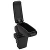 vidaXL Auto-Armlehne Schwarz 17x32x(37-53) cm ABS