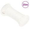 vidaXL Bootsseil Wei&szlig; 4 mm 25 m Polypropylen