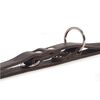 Beeztees Trainingsleine Leder Braun 200x1,2 cm 736401