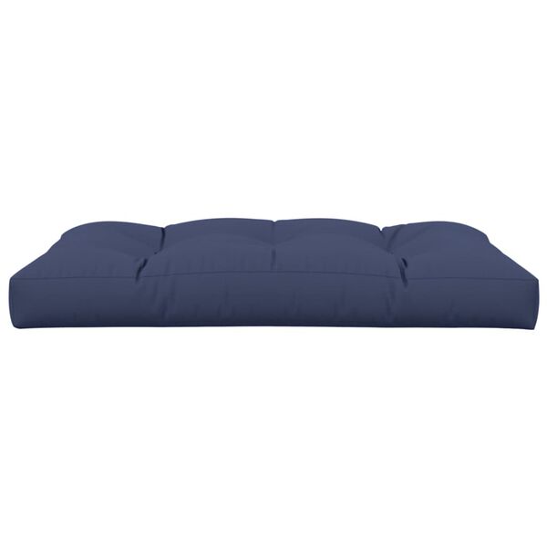 vidaXL Palettenkissen Marineblau 120x80x12 cm Stoff