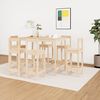 vidaXL 7-tlg. Bar-Set Massivholz Kiefer