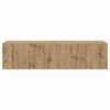 vidaXL TV-Wandschrank 2 pcs Kunsthandwerk Eiche 60 x 31 x 29,5 cm