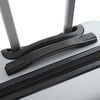 vidaXL Koffer mit Schloss 3 pcs Silber 50 x 31 x 78 cm ABS Kunststoff