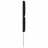 vidaXL Kopfteil Schwarz 100 cm Stoff