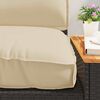 vidaXL Kissenset 3 pcs Beige Oxford-Stoff