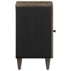 vidaXL Badschrank 38x33x58 cm Massivholz Mango