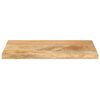 vidaXL Tischplatte 40x30x2,5 cm Rechteckig Massivholz Mango