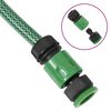 vidaXL Gartenschlauch mit Armaturen-Set Gr&uuml;n 0,6" 50 m PVC