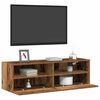 vidaXL TV-Wandschrank Altholz 100 x 30 x 30 cm Holzwerkstoff