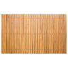 vidaXL Badematte Uni Braun 100 x 60 cm Holz