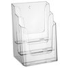Europel Prospekthalter 3xA4 Transparent Acryl