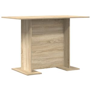 vidaXL Esstisch Sonoma-Eiche 110x60x75 cm Holzwerkstoff