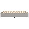 vidaXL Boxspringbettgestell Hellgrau 140x190 cm Stoff