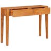 vidaXL Konsolentisch Braun 110 x 30 x 80 cm Massivholz Akazie