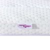 vidaXL Matratzenauflage Wei&szlig; 80 x 200 cm Strickstoff