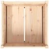 vidaXL Pflanzk&uuml;bel 70x70x70 cm Massivholz Kiefer
