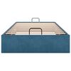 vidaXL Ottoman-Bett ohne Matratze Dunkelblau 90x200 cm Samt