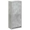 vidaXL Wandmontierte Waschbecken-Vanit&auml;t Betongrau 35 x 20 x 81 cm
