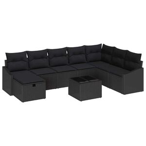 vidaXL Sofa Set 8 Stk. Poly-Rattan