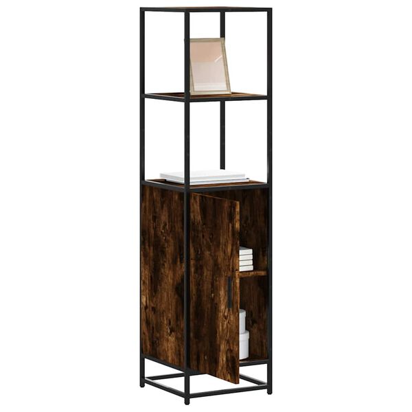 vidaXL Highboard R&auml;uchereiche 35,5x35x139 cm Holzwerkstoff Metall