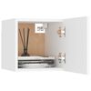 vidaXL 6-tlg. TV-Schrank-Set Wei&szlig; Holzwerkstoff