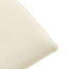 vidaXL Sonnenliege Klappbar Creme 175x54x8,5 cm Oxford-Gewebe