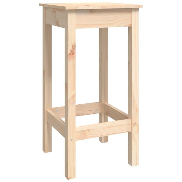 vidaXL 7-tlg. Bar-Set Massivholz Kiefer