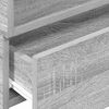 vidaXL Wand-Nachttische 2 Stk. Grau Sonoma 45x26x28,5 cm