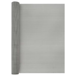 vidaXL Mesh Bildschirm 60 x 2000 cm 60 Mesh Edelstahl 201 Silber