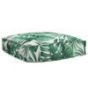vidaXL Pallet Kissen Set Floral 2 pcs Blattmuster 60 x 60 x 12 cm