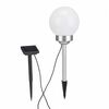 HI LED-Solar-Kugelleuchte Rotierendes Licht 20 cm