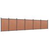 vidaXL Zaunelement Braun 1045x186 cm WPC