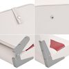 vidaXL Bootssitz mit Podest 360&deg; Drehbar