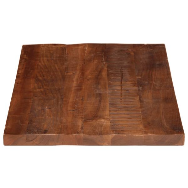 vidaXL Tischplatte 120x50x2,5 cm Rechteckig Altholz Massiv