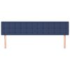vidaXL Kopfteile Blau 160x5x78/88 cm Stoff