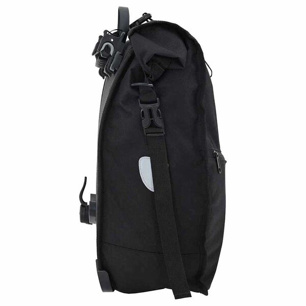 vidaXL Fahrradtasche Schwarz 32,5 x 17 x 57 cm Polyester