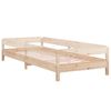 vidaXL Stapelbett 75x190 cm Massivholz Kiefer